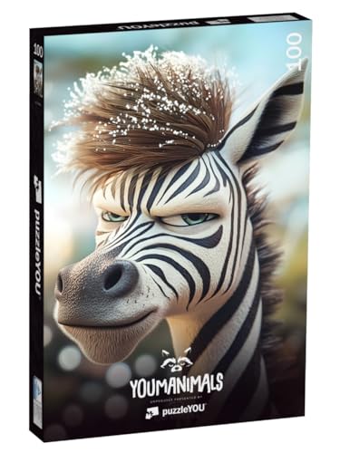 puzzleYOU: Puzzle 100 Teile „YOUMANIMALS: Joey“ von puzzleYOU