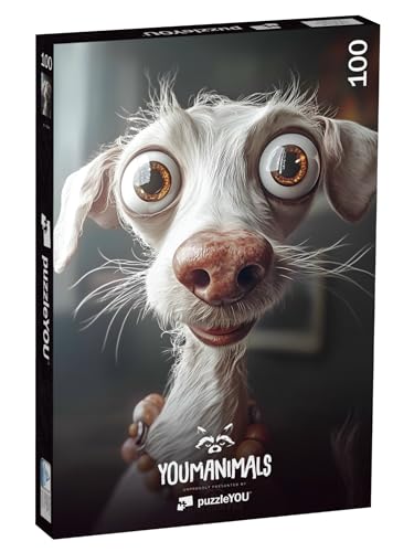puzzleYOU: Puzzle 100 Teile „YOUMANIMALS: Klara-Jane“ von puzzleYOU