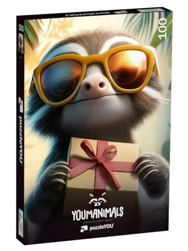 puzzleYOU: Puzzle 100 Teile „YOUMANIMALS: Kowalski“ von puzzleYOU