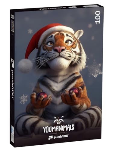 puzzleYOU: Puzzle 100 Teile „YOUMANIMALS: Mahatma“ von puzzleYOU