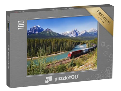 puzzleYOU: Puzzle 100 Teile „Zugfahrt durch das Bow-Tal der mächtigen Rocky Mountains“ – aus der Puzzle-Kollektion Wildnis, Regionen, Eisenbahn, Lokomotive, Wildnis & Wüste puzzleYOU: Puzzle 100 Teile „Zugfahrt durch das Bow-Tal der mächtigen Rocky Mountains“ – aus der Puzzle-Kollektion Wildnis, Regionen, Eisenbahn, Lokomotive, Wildnis & Wüste von puzzleYOU