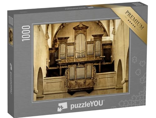 puzzleYOU: Puzzle 1000 Teile „Alte Kirchenorgel mit Orgelpfeifen“ – aus der Puzzle-Kollektion Musik, Menschen puzzleYOU: Puzzle 1000 Teile „Alte Kirchenorgel mit Orgelpfeifen“ – aus der Puzzle-Kollektion Musik, Menschen von puzzleYOU