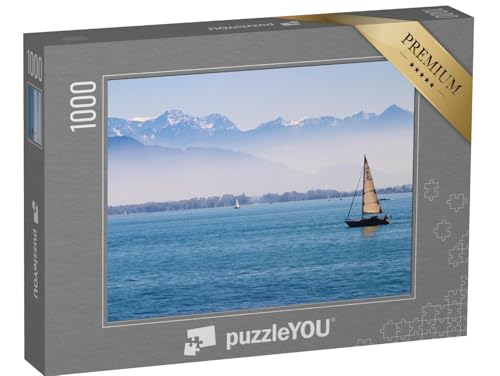 puzzleYOU: Puzzle 1000 Teile „Boote auf dem Bodensee mit den Alpen im Hintergrund“ – aus der Puzzle-Kollektion Seen, Große Seen, Flüsse & Seen puzzleYOU: Puzzle 1000 Teile „Boote auf dem Bodensee mit den Alpen im Hintergrund“ – aus der Puzzle-Kollektion Seen, Große Seen, Flüsse & Seen von puzzleYOU