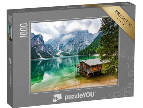 puzzleYOU: Puzzle 1000 Teile „Bootshaus am Pragser Wildsee, Südtirol, Italien“ – aus der Puzzle-Kollektion Seen, Flüsse & Seen, Berge & Täler, Pragser Wildsee puzzleYOU: Puzzle 1000 Teile „Bootshaus am Pragser Wildsee, Südtirol, Italien“ – aus der Puzzle-Kollektion Seen, Flüsse & Seen, Berge & Täler, Pragser Wildsee von puzzleYOU