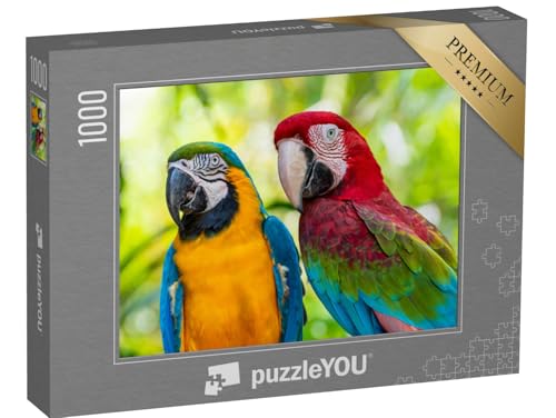 puzzleYOU: Puzzle 1000 Teile „Bunte Vögel: Papagei, Aras, Nahaufnahme“ – aus der Puzzle-Kollektion Vögel, Papagei, Tiere in Dschungel & Regenwald puzzleYOU: Puzzle 1000 Teile „Bunte Vögel: Papagei, Aras, Nahaufnahme“ – aus der Puzzle-Kollektion Vögel, Papagei, Tiere in Dschungel & Regenwald von puzzleYOU