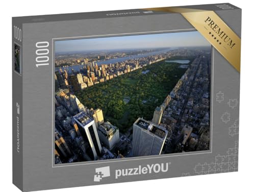 puzzleYOU: Puzzle 1000 Teile „Central Park und Manhattan von Oben, New York“ – aus der Puzzle-Kollektion Central Park puzzleYOU: Puzzle 1000 Teile „Central Park und Manhattan von Oben, New York“ – aus der Puzzle-Kollektion Central Park von puzzleYOU