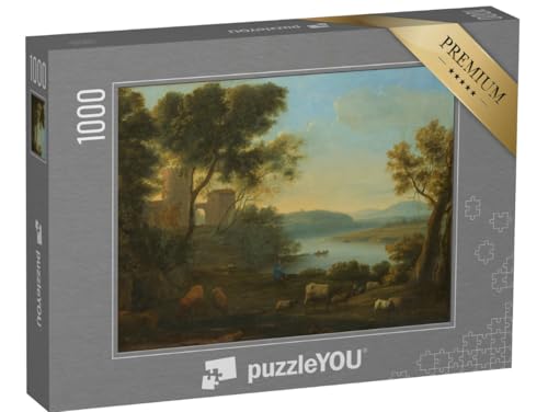 puzzleYOU: Puzzle 1000 Teile „Claude Lorrain - Hirtenlandschaft - Die römische Campagna“ puzzleYOU: Puzzle 1000 Teile „Claude Lorrain - Hirtenlandschaft - Die römische Campagna“ von puzzleYOU
