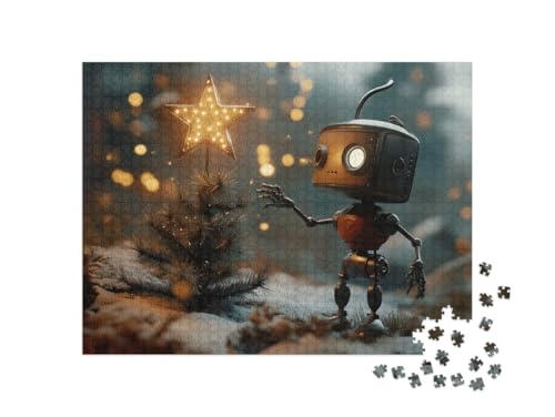 puzzleYOU: Puzzle 1000 Teile „Der kleine Roboter Jim und Sein Weihnachtswunder“ puzzleYOU: Puzzle 1000 Teile „Der kleine Roboter Jim und Sein Weihnachtswunder“ von puzzleYOU