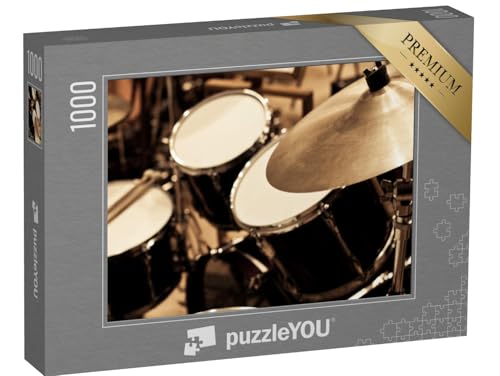 puzzleYOU: Puzzle 1000 Teile „Detailstudie: EIN Schlagzeug“ – aus der Puzzle-Kollektion Musik, Menschen puzzleYOU: Puzzle 1000 Teile „Detailstudie: EIN Schlagzeug“ – aus der Puzzle-Kollektion Musik, Menschen von puzzleYOU