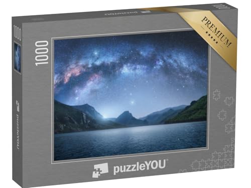 puzzleYOU: Puzzle 1000 Teile „Die Milchstraße über Bergen und Meer“ – aus der Puzzle-Kollektion Astronomie puzzleYOU: Puzzle 1000 Teile „Die Milchstraße über Bergen und Meer“ – aus der Puzzle-Kollektion Astronomie von puzzleYOU