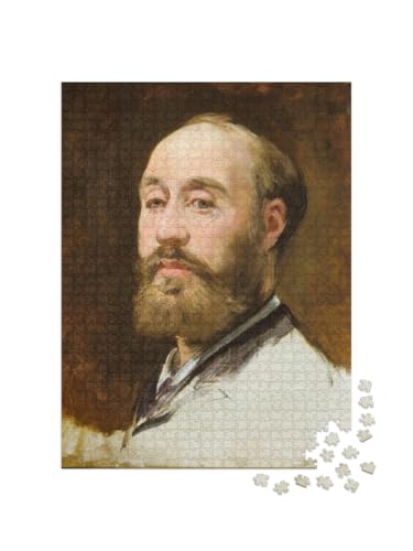 puzzleYOU: Puzzle 1000 Teile „Edouard Manet - Kopf von Jean-Baptiste Faure (1830-1914)“ von puzzleYOU