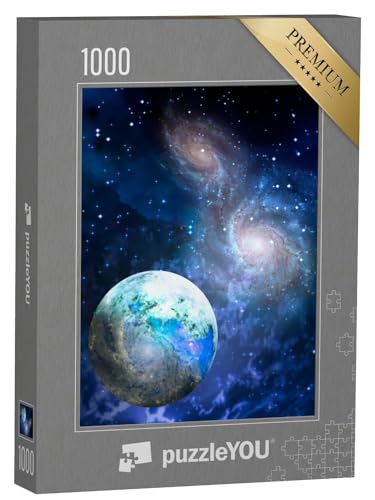 puzzleYOU: Puzzle 1000 Teile „Exo-Planet im Weltraum“ – aus der Puzzle-Kollektion Astronomie von puzzleYOU