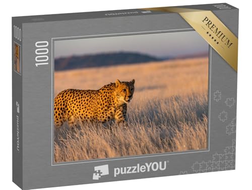 puzzleYOU: Puzzle 1000 Teile „Gepard durchstreift Sein Revier“ – aus der Puzzle-Kollektion Safari, Geparden, Tiere in Savanne & Wüste puzzleYOU: Puzzle 1000 Teile „Gepard durchstreift Sein Revier“ – aus der Puzzle-Kollektion Safari, Geparden, Tiere in Savanne & Wüste von puzzleYOU