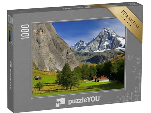 puzzleYOU: Puzzle 1000 Teile „Großglocknergipfel (3798m), Nationalpark Hohe Tauern, Österreichische Alpen, Österreich“ von puzzleYOU