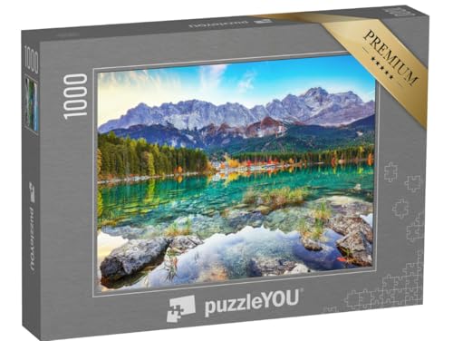 puzzleYOU: Puzzle 1000 Teile „Herbst am Eibsee, Bayerische Alpen, Deutschland“ – aus der Puzzle-Kollektion Seen, Eibsee, Bayern, Bergseen, Berge & Täler, Flüsse & Seen puzzleYOU: Puzzle 1000 Teile „Herbst am Eibsee, Bayerische Alpen, Deutschland“ – aus der Puzzle-Kollektion Seen, Eibsee, Bayern, Bergseen, Berge & Täler, Flüsse & Seen von puzzleYOU
