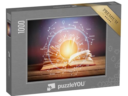 puzzleYOU: Puzzle 1000 Teile „Horoskop, Astrologie, Tierkreiszeichen, Mythos, Sterne“ – aus der Puzzle-Kollektion Sternzeichen & Horoskop puzzleYOU: Puzzle 1000 Teile „Horoskop, Astrologie, Tierkreiszeichen, Mythos, Sterne“ – aus der Puzzle-Kollektion Sternzeichen & Horoskop von puzzleYOU