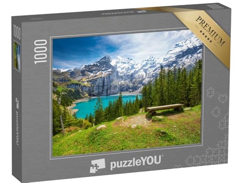 puzzleYOU: Puzzle 1000 Teile „Kandersteg, Berner Oberland, Schweiz“ – aus der Puzzle-Kollektion Berge, Alpen, Schweiz puzzleYOU: Puzzle 1000 Teile „Kandersteg, Berner Oberland, Schweiz“ – aus der Puzzle-Kollektion Berge, Alpen, Schweiz von puzzleYOU