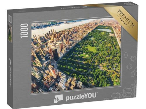 puzzleYOU: Puzzle 1000 Teile „Luftbild von Manhattan, New York City, Vintage-Design“ – aus der Puzzle-Kollektion New York, Central Park puzzleYOU: Puzzle 1000 Teile „Luftbild von Manhattan, New York City, Vintage-Design“ – aus der Puzzle-Kollektion New York, Central Park von puzzleYOU