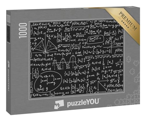 puzzleYOU: Puzzle 1000 Teile „Mathe“ von puzzleYOU