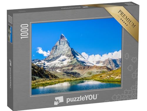 puzzleYOU: Puzzle 1000 Teile „Matterhorn“ – aus der Puzzle-Kollektion Landschaft, Matterhorn, Berge & Täler von puzzleYOU