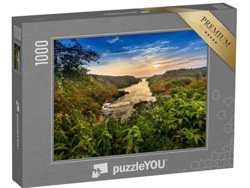 puzzleYOU: Puzzle 1000 Teile „Murchison Falls National Park, Uganda“ – aus der Puzzle-Kollektion Flüsse, Flüsse & Seen von puzzleYOU