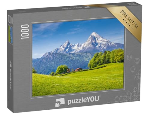 puzzleYOU: Puzzle 1000 Teile „Nationalpark Berchtesgadener Land, Bayern, Deutschland“ – aus der Puzzle-Kollektion Berge, Natur, Alpen von puzzleYOU