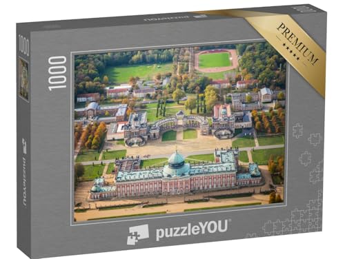 puzzleYOU: Puzzle 1000 Teile „Neues Palais im Park Sanssouci, Potsdam, Deutschland“ – aus der Puzzle-Kollektion Potsdam, Regionale Puzzles Deutschland von puzzleYOU