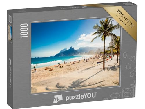 puzzleYOU: Puzzle 1000 Teile „Palmen und Two Brothers Mountain am Strand von Ipanema, Rio de Janeiro“ – aus der Puzzle-Kollektion Brasilien, Südamerika, Rio de Janeiro, Städte Weltweit puzzleYOU: Puzzle 1000 Teile „Palmen und Two Brothers Mountain am Strand von Ipanema, Rio de Janeiro“ – aus der Puzzle-Kollektion Brasilien, Südamerika, Rio de Janeiro, Städte Weltweit von puzzleYOU