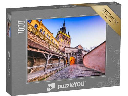 puzzleYOU: Puzzle 1000 Teile „Sighisoara, Rumänien: Mittelalterlichen Festungsstadt“ – aus der Puzzle-Kollektion Weitere Europa-Motive puzzleYOU: Puzzle 1000 Teile „Sighisoara, Rumänien: Mittelalterlichen Festungsstadt“ – aus der Puzzle-Kollektion Weitere Europa-Motive von puzzleYOU