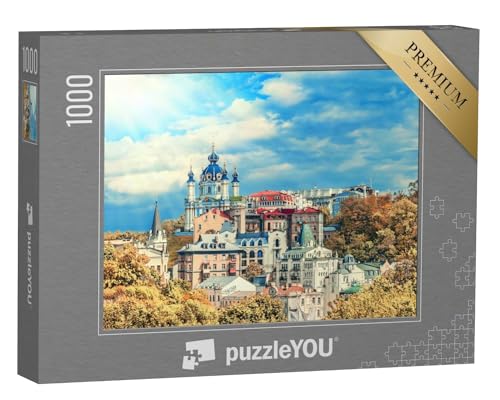 puzzleYOU: Puzzle 1000 Teile „Sophia: Kathedrale von Kiew, Ukraine “ – aus der Puzzle-Kollektion Ukraine von puzzleYOU