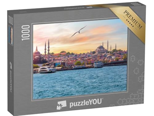 puzzleYOU: Puzzle 1000 Teile „Suleymaniye-Moschee und Rustem-Pascha-Moschee, Istanbul, Türkei“ – aus der Puzzle-Kollektion Istanbul puzzleYOU: Puzzle 1000 Teile „Suleymaniye-Moschee und Rustem-Pascha-Moschee, Istanbul, Türkei“ – aus der Puzzle-Kollektion Istanbul von puzzleYOU
