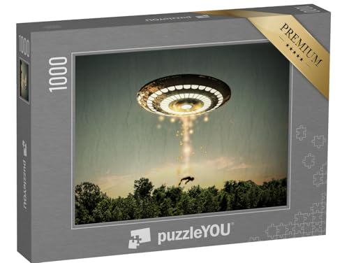 puzzleYOU: Puzzle 1000 Teile „UFO, 3D-Illustration“ – aus der Puzzle-Kollektion Fantasy puzzleYOU: Puzzle 1000 Teile „UFO, 3D-Illustration“ – aus der Puzzle-Kollektion Fantasy von puzzleYOU