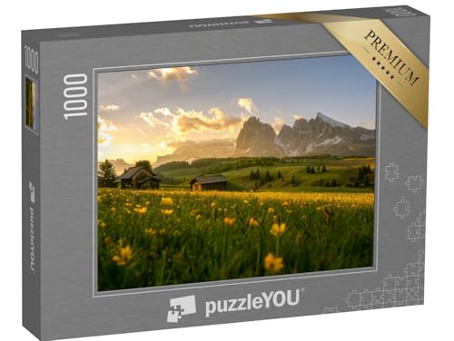 puzzleYOU: Puzzle 1000 Teile „Wunderschöner Sonnenaufgang über der Seiser ALM, Südtirol“ – aus der Puzzle-Kollektion Südtirol, Dolomiten, Seiser ALM, Berge & Täler puzzleYOU: Puzzle 1000 Teile „Wunderschöner Sonnenaufgang über der Seiser ALM, Südtirol“ – aus der Puzzle-Kollektion Südtirol, Dolomiten, Seiser ALM, Berge & Täler von puzzleYOU