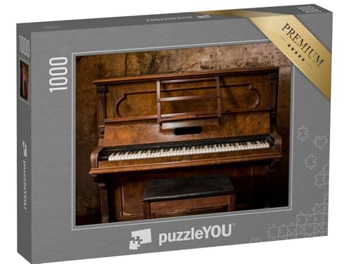 puzzleYOU: Puzzle 1000 Teile „Wunderschönes altes Klavier“ – aus der Puzzle-Kollektion Musik, Menschen puzzleYOU: Puzzle 1000 Teile „Wunderschönes altes Klavier“ – aus der Puzzle-Kollektion Musik, Menschen von puzzleYOU