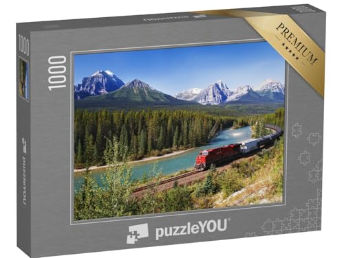 puzzleYOU: Puzzle 1000 Teile „Zugfahrt durch das Bow-Tal der mächtigen Rocky Mountains“ – aus der Puzzle-Kollektion Wildnis, Regionen, Eisenbahn, Lokomotive, Wildnis & Wüste puzzleYOU: Puzzle 1000 Teile „Zugfahrt durch das Bow-Tal der mächtigen Rocky Mountains“ – aus der Puzzle-Kollektion Wildnis, Regionen, Eisenbahn, Lokomotive, Wildnis & Wüste von puzzleYOU