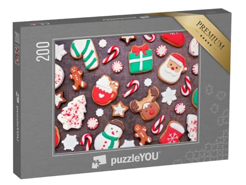 puzzleYOU: Puzzle 200 Teile „Bunte Weihnachtskekse“ puzzleYOU: Puzzle 200 Teile „Bunte Weihnachtskekse“ von puzzleYOU