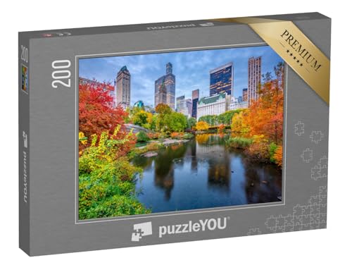 puzzleYOU: Puzzle 200 Teile „Central Park im Herbst, New York City“ – aus der Puzzle-Kollektion Parks, Blumen & Pflanzen puzzleYOU: Puzzle 200 Teile „Central Park im Herbst, New York City“ – aus der Puzzle-Kollektion Parks, Blumen & Pflanzen von puzzleYOU