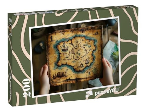 puzzleYOU: Puzzle 200 Teile „Das Piratenrätsel der Sieben Meere“ – aus der Puzzle-Kollektion Kinderpuzzle puzzleYOU: Puzzle 200 Teile „Das Piratenrätsel der Sieben Meere“ – aus der Puzzle-Kollektion Kinderpuzzle von puzzleYOU