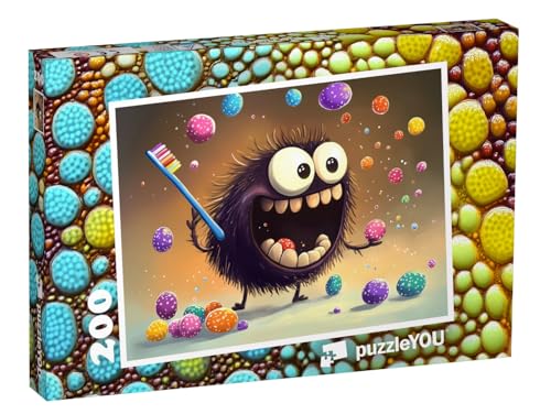 puzzleYOU: Puzzle 200 Teile „Das freche Monster Wackelzahn“ – aus der Puzzle-Kollektion Kinderpuzzle puzzleYOU: Puzzle 200 Teile „Das freche Monster Wackelzahn“ – aus der Puzzle-Kollektion Kinderpuzzle von puzzleYOU