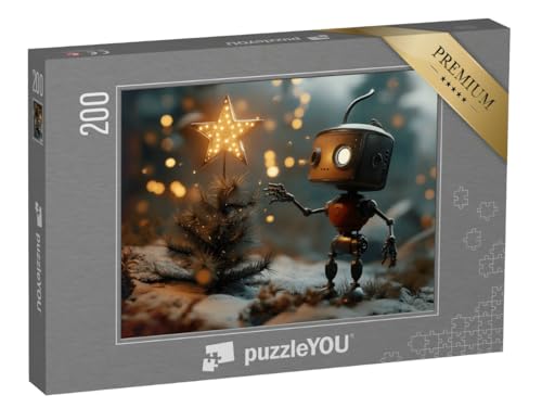 puzzleYOU: Puzzle 200 Teile „Der kleine Roboter Jim und Sein Weihnachtswunder“ puzzleYOU: Puzzle 200 Teile „Der kleine Roboter Jim und Sein Weihnachtswunder“ von puzzleYOU