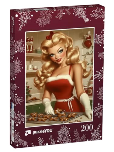 puzzleYOU: Puzzle 200 Teile „Die Zimtstern-Verführerin“ von puzzleYOU