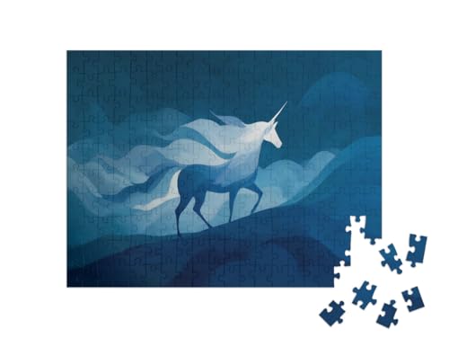 puzzleYOU: Puzzle 200 Teile „Einhorn geht in Einer zauberhaften Nacht spazieren“ puzzleYOU: Puzzle 200 Teile „Einhorn geht in Einer zauberhaften Nacht spazieren“ von puzzleYOU