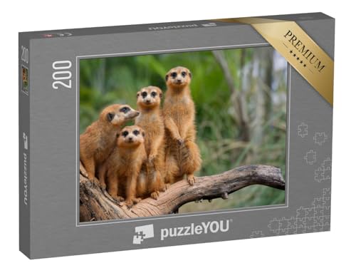puzzleYOU: Puzzle 200 Teile „Familie der Erdmännchen“ – aus der Puzzle-Kollektion Erdmännchen, Tiere in Savanne & Wüste, Exotische Tiere & Trend-Tiere puzzleYOU: Puzzle 200 Teile „Familie der Erdmännchen“ – aus der Puzzle-Kollektion Erdmännchen, Tiere in Savanne & Wüste, Exotische Tiere & Trend-Tiere von puzzleYOU