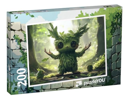 puzzleYOU: Puzzle 200 Teile „Geister des Waldes“ – aus der Puzzle-Kollektion Kinderpuzzle von puzzleYOU