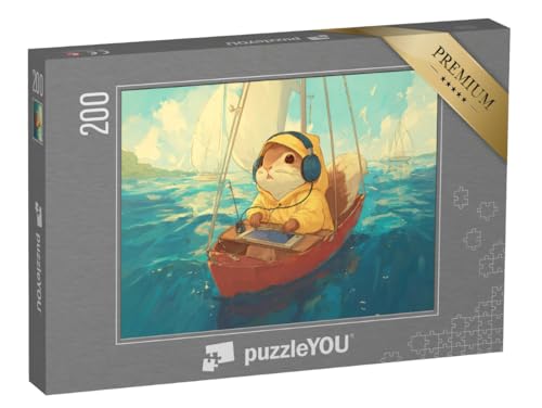 puzzleYOU: Puzzle 200 Teile „Im Boot der Kindheit“ – aus der Puzzle-Kollektion Anime puzzleYOU: Puzzle 200 Teile „Im Boot der Kindheit“ – aus der Puzzle-Kollektion Anime von puzzleYOU