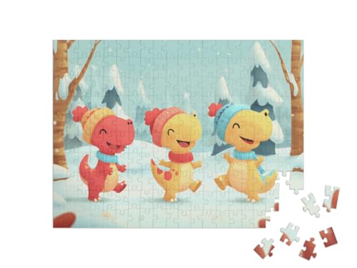 puzzleYOU: Puzzle 200 Teile „Kleine Dinos entdecken den Nordpol“ puzzleYOU: Puzzle 200 Teile „Kleine Dinos entdecken den Nordpol“ von puzzleYOU