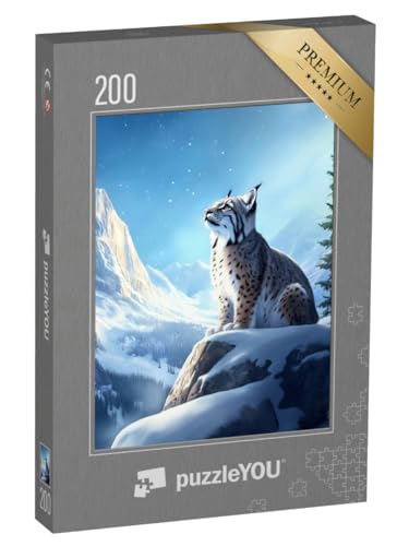 puzzleYOU: Puzzle 200 Teile „Luchs im Klang der Kälte“ puzzleYOU: Puzzle 200 Teile „Luchs im Klang der Kälte“ von puzzleYOU