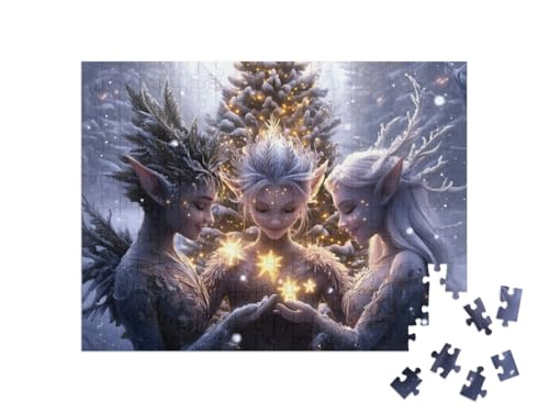 puzzleYOU: Puzzle 200 Teile „Magische Weihnachtselfen im Winterwald“ puzzleYOU: Puzzle 200 Teile „Magische Weihnachtselfen im Winterwald“ von puzzleYOU