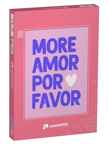puzzleYOU: Puzzle 200 Teile „More Amor por Favor“ puzzleYOU: Puzzle 200 Teile „More Amor por Favor“ von puzzleYOU