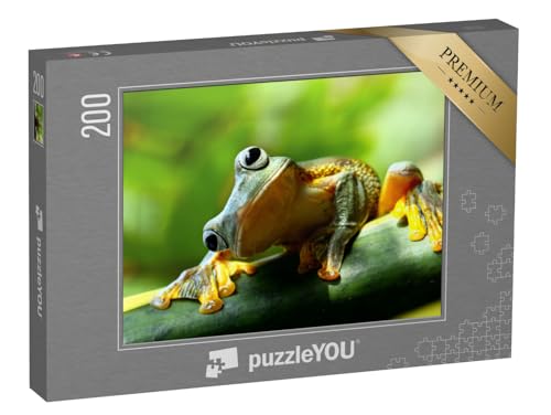 puzzleYOU: Puzzle 200 Teile „Neugieriger Frosch“ – aus der Puzzle-Kollektion Frösche, Insekten & Kleintiere puzzleYOU: Puzzle 200 Teile „Neugieriger Frosch“ – aus der Puzzle-Kollektion Frösche, Insekten & Kleintiere von puzzleYOU